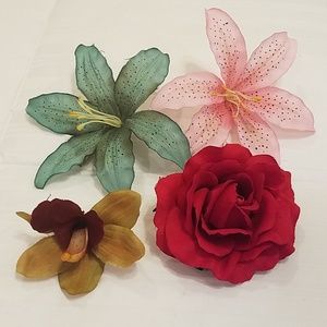 Beautiful Flower Hair Clips